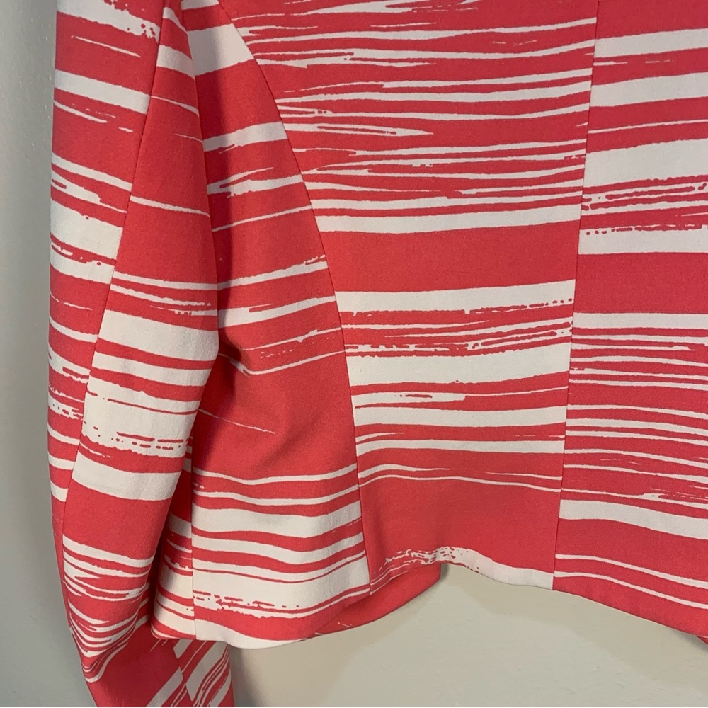 New York & Company Open Front Stripe Blazer Jacket - Picture 13 of 13